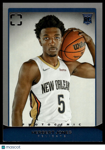 2021-22 Panini Photogenic Herbert Jones #132 Silver RC