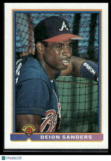 1991 Bowman Deion Sanders #588c