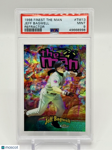 1998 Finest The Man Jeff Bagwell #TM13 Refractor PSA 9