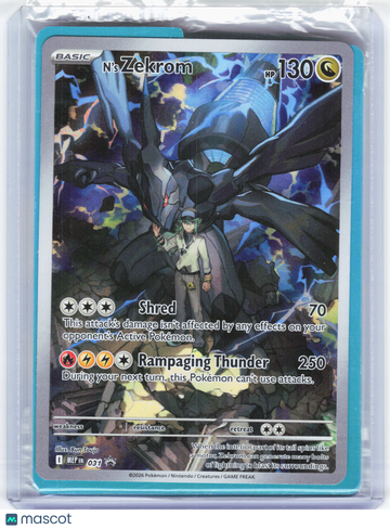 Mega Evolution Promo N's Zekrom Holo Black Star Promo [Sealed] #031