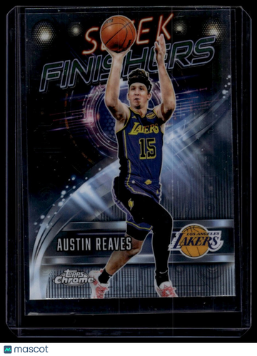2025-26 Topps Chrome Austin Reaves #SF-8 Sleek Finishers