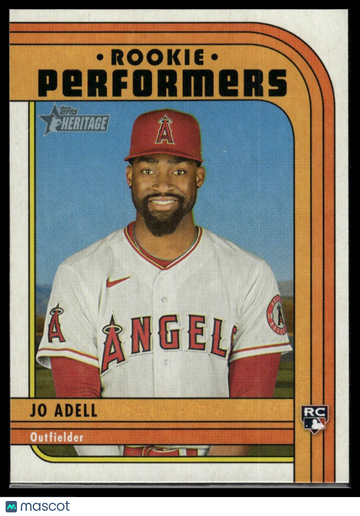 2021 Topps Heritage Jo Adell #RP-2 Rookie Performers