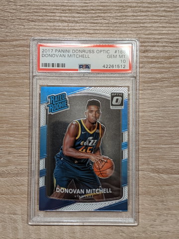 Donovan Mitchell 2017 Optic PSA 10