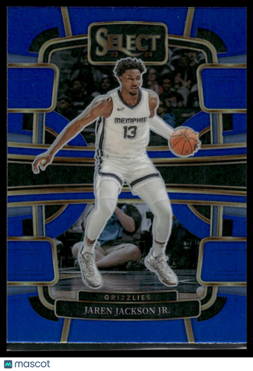 2023-24 Panini Select Jaren Jackson Jr. #30 Blue Prizms