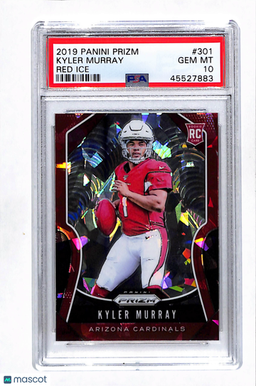 2019 Panini Prizm Kyler Murray #301 Red Ice PSA 10