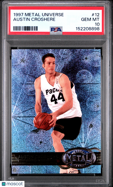 1997 Metal Universe Austin Croshere #12 PSA 10