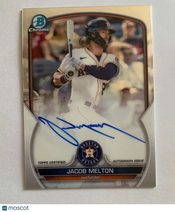 2023 Bowman Chrome - Prospect Autographs Jacob Melton #CPA-JML