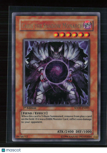 2008 Konami Structure Deck: The Dark Emperor Caius the Shadow Monarch 1st Edition
