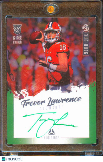 2021 Panini Luminance Year One Trevor Lawrence #YS-TL RC