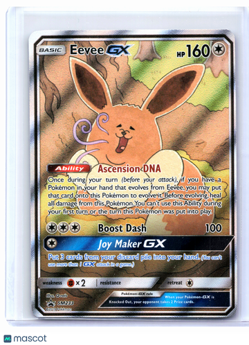 Sun & Moon Promos Eevee GX Holo Black Star Promo #SM233
