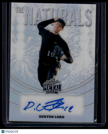 2026 Leaf Metal Draft Denton Lord #TN-DL1 The Naturals AU