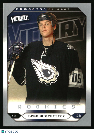 2005-06 Upper Deck Brad Winchester #262 2005-06 Upper Deck Victory Update Edmonton Oilers
