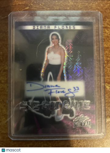 2024 Leaf Metal Women of Sport - She Got Game - Tie-Dye Pulsar Diana Flores #SGG-DF1 Purple