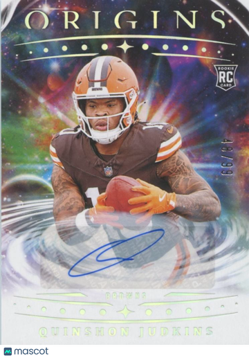 2025 Panini Origins Quinshon Judkins Panini Authentic