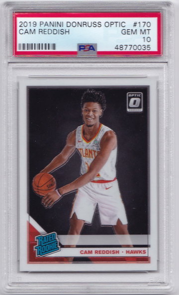 Cam Reddish 2019 Optic PSA 10