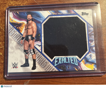 2025 Topps WWE Drew McIntyre Relic Memorabilia Insert Topps
