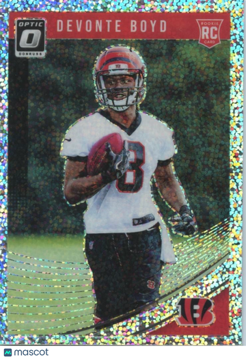 Devonte Boyd 2018 Donruss Optic Rookie Cincinnati Bengals