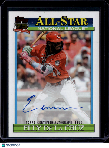 2026 Topps Baseball All-Stars Elly De La Cruz #91AS-ED