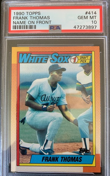 1990 Frank Thomas - Rookie Card PSA 10