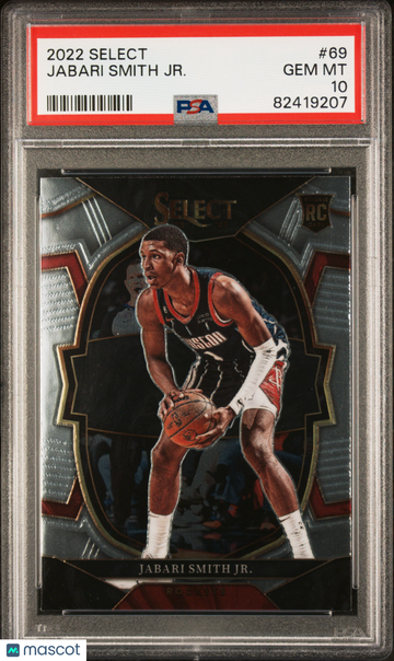 2022 Panini Select Jabari Smith JR. #69 PSA 10