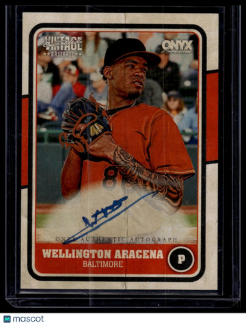 2025 Onyx Vintage Extended Wellington Aracena #VAEWEAR Autographs AU