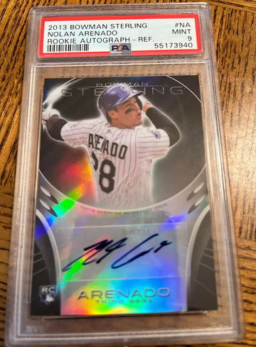 Nolan Arenado 2013 Bowman Sterling Rookie Autograph #NA