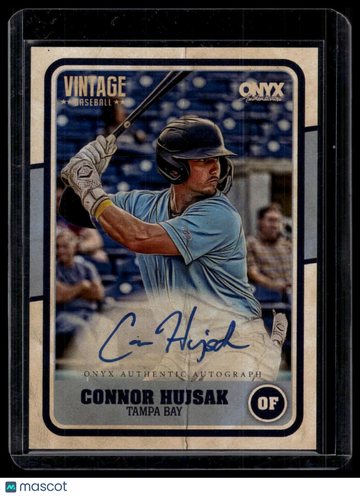2025 Onyx Vintage Connor Hujsak #VACOHU Autographs AU
