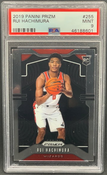 Rui Hachimura 2019 Panini Prizm PSA 9