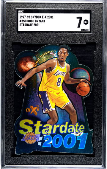 1997-98 SKYBOX E-X 2001 KOBE BRYANT STARDATE 2001 SGC 7