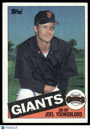 1985 Topps Joel Youngblood #567