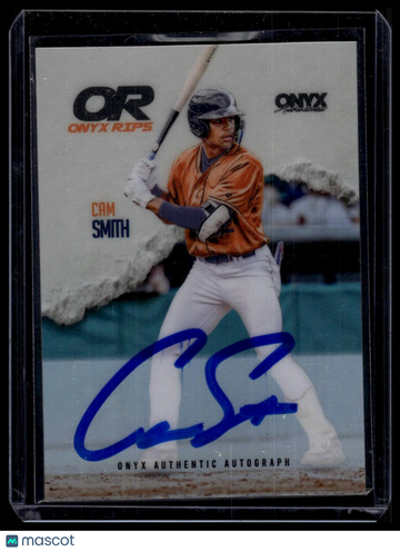 2025 Onyx Rips Cam Smith #RAB-CASM Refractor Autographs AU