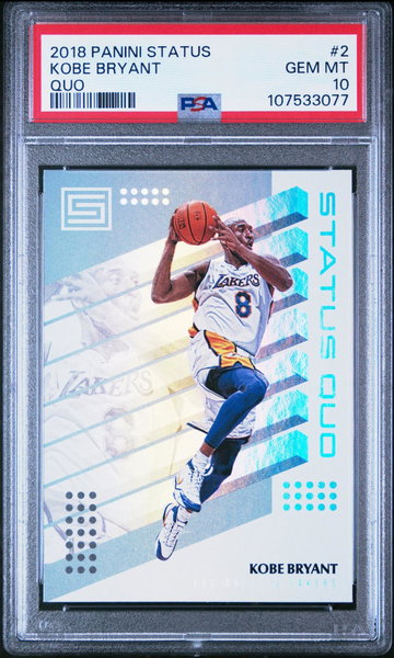 2018 Panini Status Status Quo Kobe Bryant #2 PSA 10