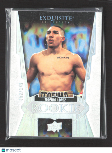 2021 Upper Deck Exquisite Collection Teofimo Lopez #R-LO 1/2