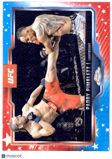 2025 Topps Chrome UFC Paddy Pimblett #177