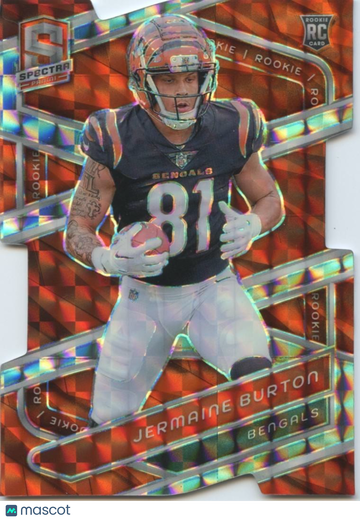 Jermaine Burton 2024 Rookie Panini Authentic Cincinnati Bengals