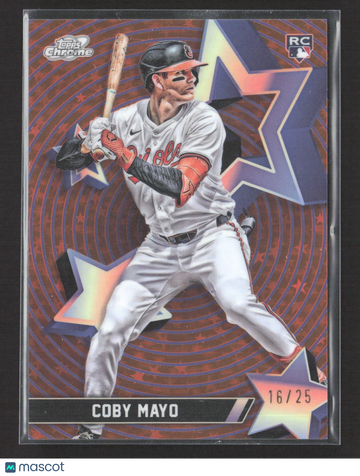 2025 Coby Mayo Chrome Rookie Topps