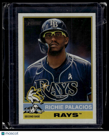 2025 Topps Heritage Richie Palacios #185b