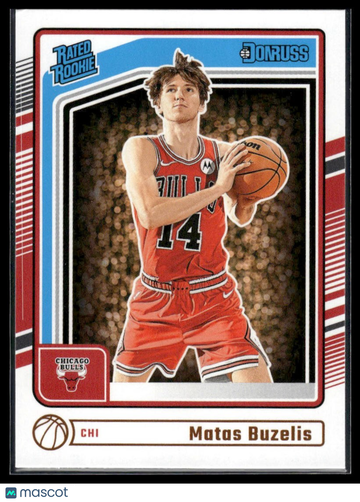2024-25 Donruss Matas Buzelis #240 RC