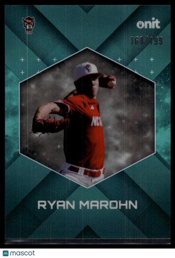 2026 ONIT Athlete Gravity Ryan Marohn #42 Teal SN