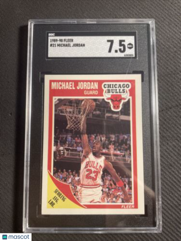 1989-90 Fleer Michael Jordan SGC 7.5