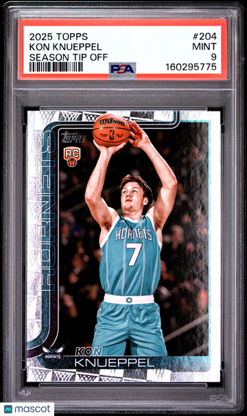 2025 Topps Kon Knueppel #204 Season Tip Off PSA 9