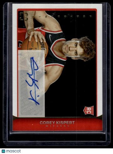 2021-22 Panini Photogenic Corey Kispert #RS-KIS Rookie Signatures AU