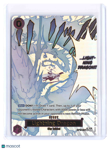 2023 PROXY One Piece Enel Holo Parallel Alt Art OP03-077 Trading Card