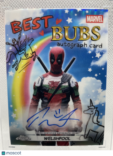 2025 Topps Chrome Deadpool Best Bubs Best Bubs Holo Paul Mullin Auto #NA-PM Trading Card
