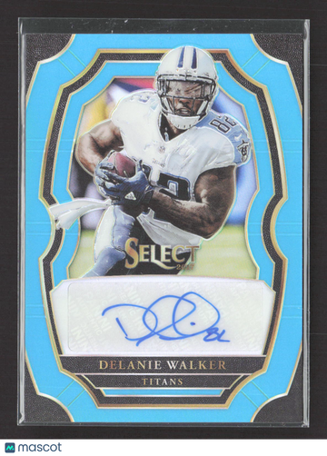 2018 Panini Select Prizm Delanie Walker #SP-DW Light Blue /15