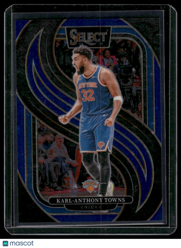2025 Panini Select Karl-Anthony Towns #114 Stars Blue Prizm /20