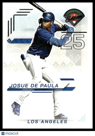 2025 Panini Prospect Edition Josue De Paula #64