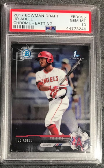 Jo Adell 2017 Bowman Draft Chrome