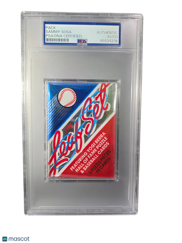 1990 Sammy Sosa PSA A Auto A