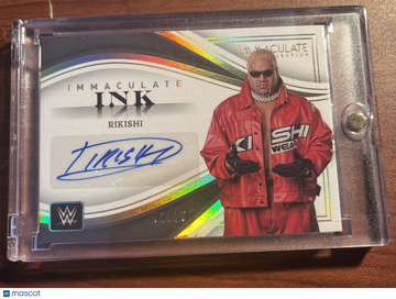 2023 Panini Immaculate WWE Rikishi #IK-RKI Gold Panini Authentic